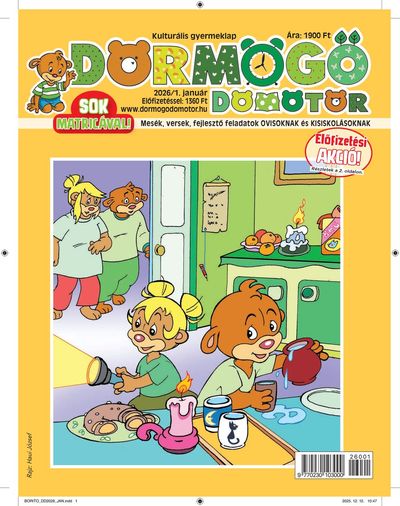 Dörmögő Dömötör 2026/Január