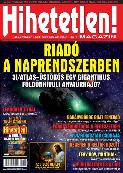 Hihetetlen magazin 2025 november