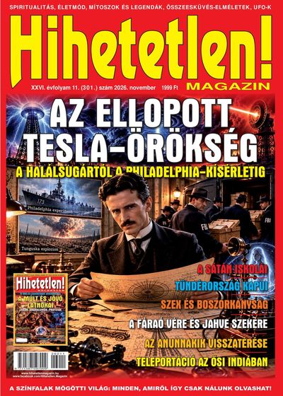 Hihetetlen magazin 2026 november